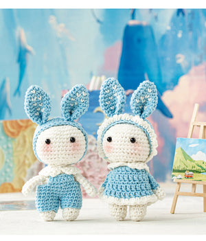 Handcrafted Crochet Bunny Family Set