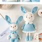 Handcrafted Crochet Bunny Family Set