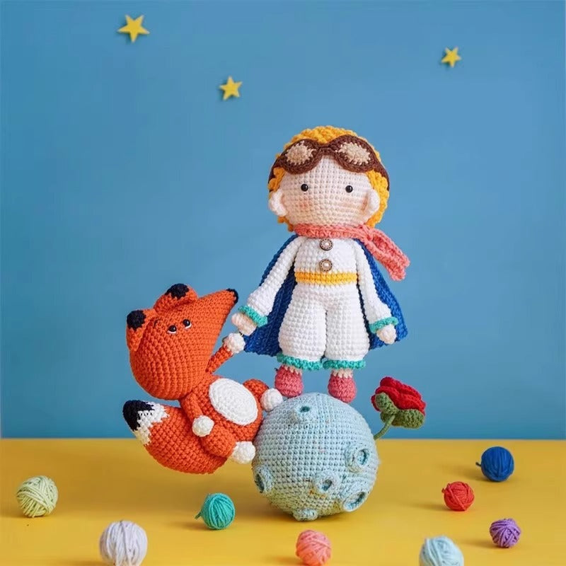 The Little Prince & Rose Fox DIY Crochet Kit