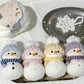 Snowman Keychain Crochet Kit