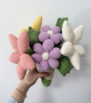 Bouquet of Flowers Crochet Pattern