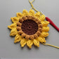 Beginner-Friendly Sunflower Coaster DIY Crochet Kit