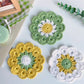 Crochet Coaster Kit(6pcs)