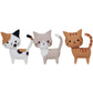 Cuddly Cat Family Corchet Kit