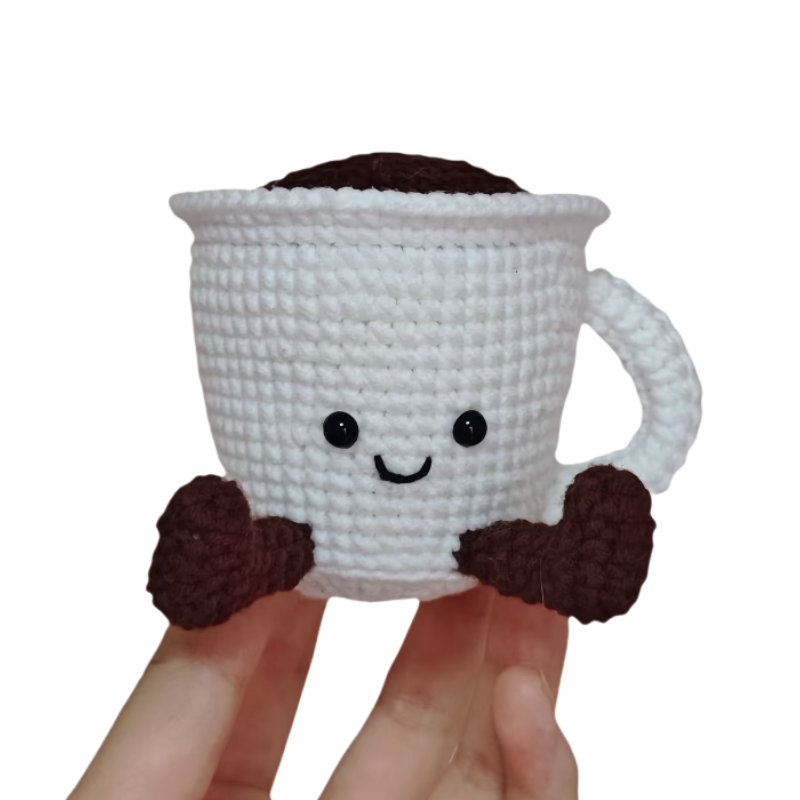 Wooly Coffee Cup Crochet Pattern