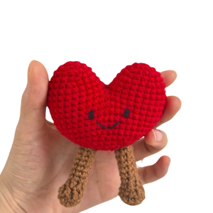 Wooly Red Heart Crochet Pattern