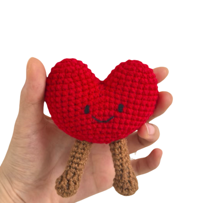 Wooly Heart Plush Crochet Pattern