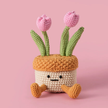 Wooly Tulip Crochet Kit