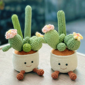 Opuntia Cactus Crochet Pattern and Kit