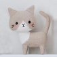 Cuddly Cat Family Corchet Kit