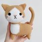 Cuddly Cat Family Corchet Kit