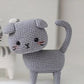 Cuddly Cat Family Corchet Kit