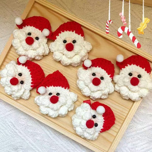 Wooly Handmade Christmas Crochet Brooch Kit